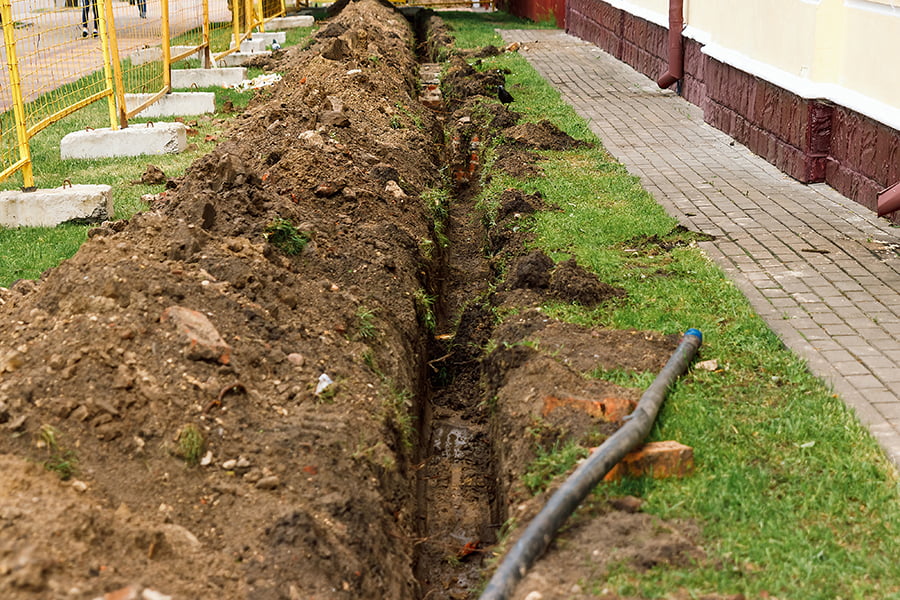 home garden drainage