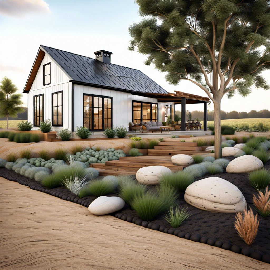 assessing your space and soil for farmhouse landscaping