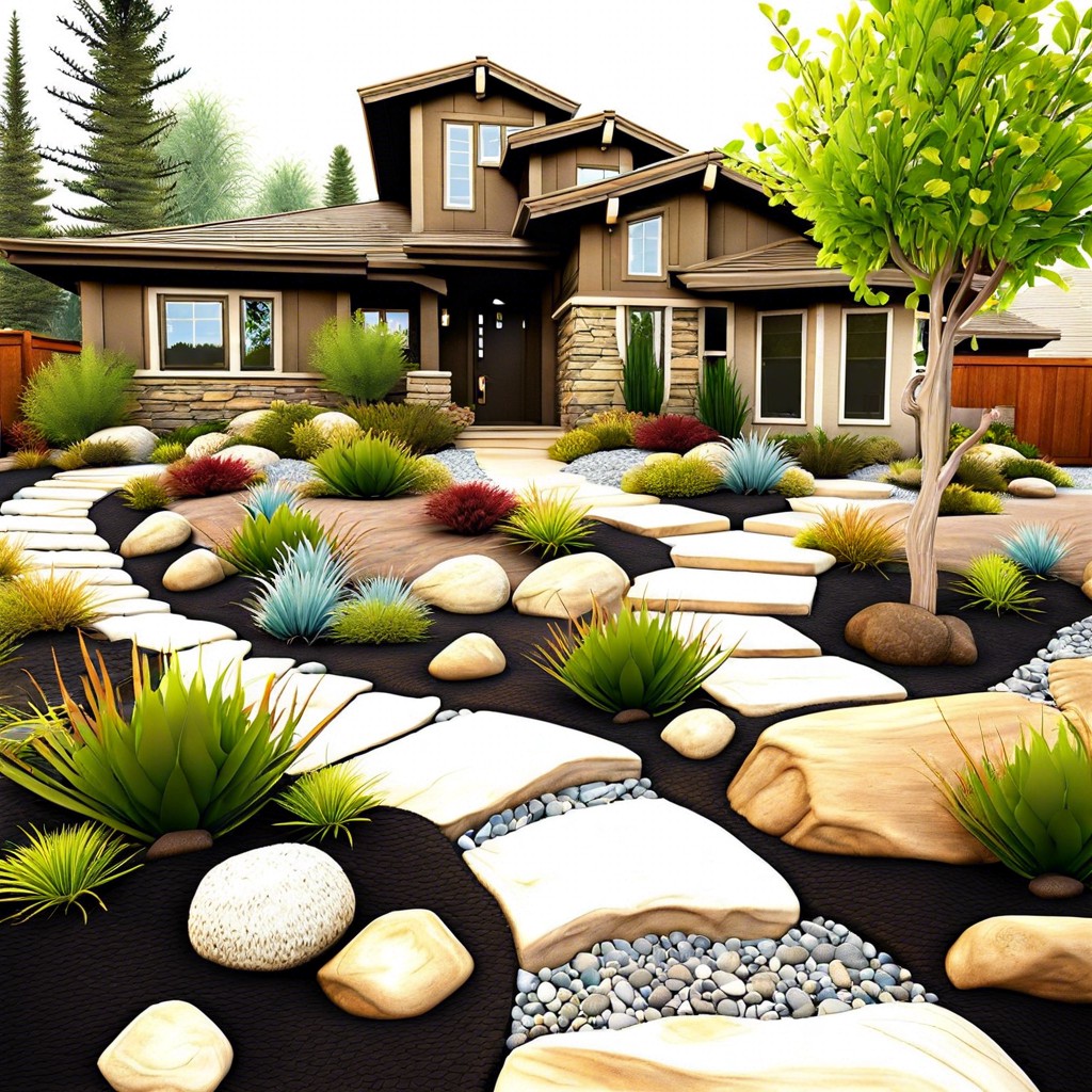 benefits of a dry creek bed in landscaping