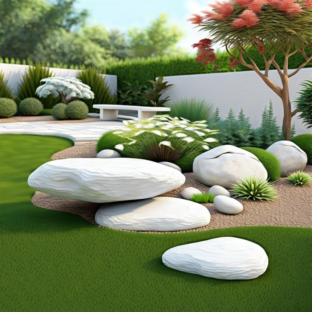 benefits of using white landscaping rock