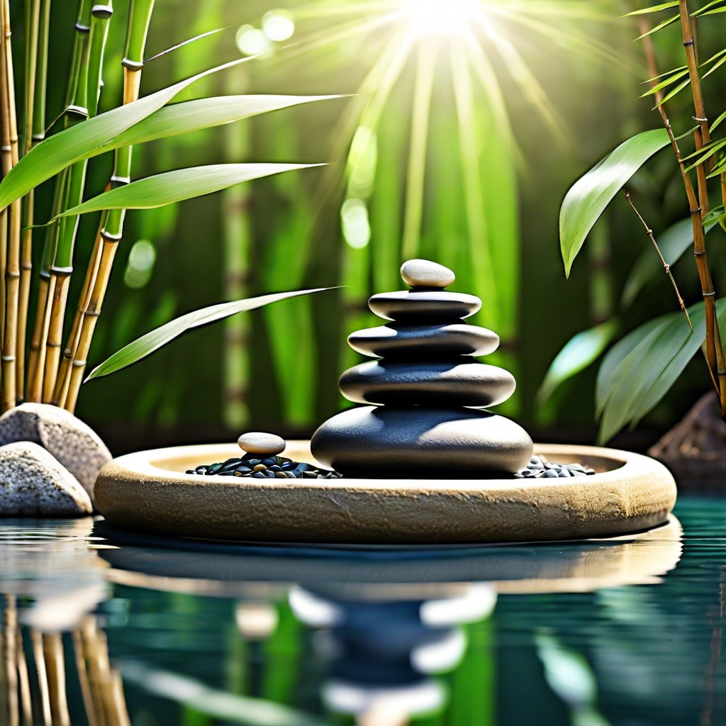 create a zen garden corner for relaxation