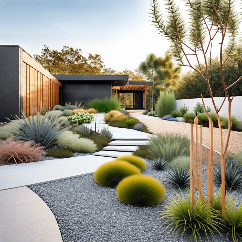 elements of modern landscaping