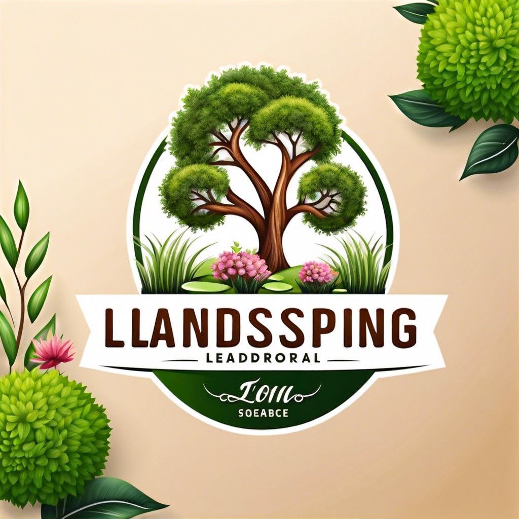 importance of a unique landscaping logo