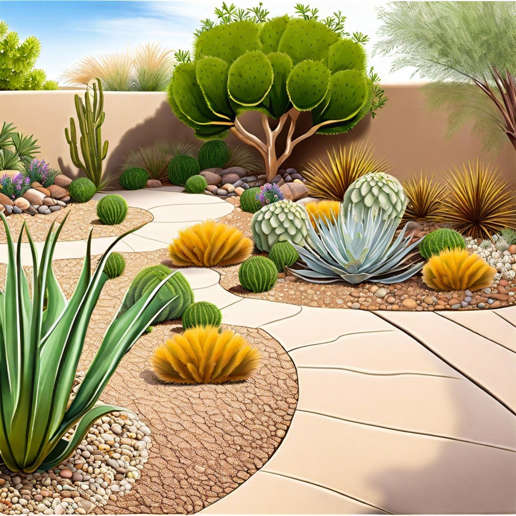 introduce desert adapted ground covers