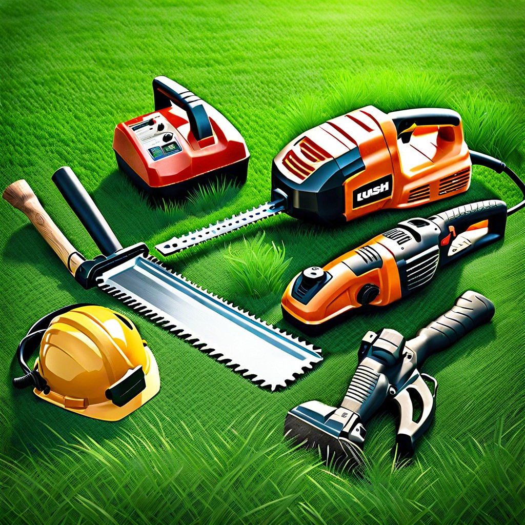 landscaping power tools