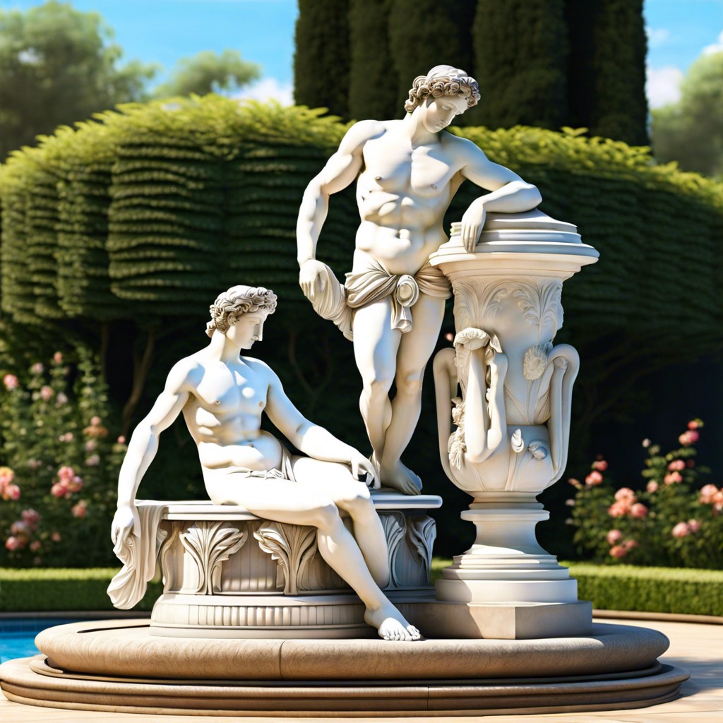 place a classical statue collection