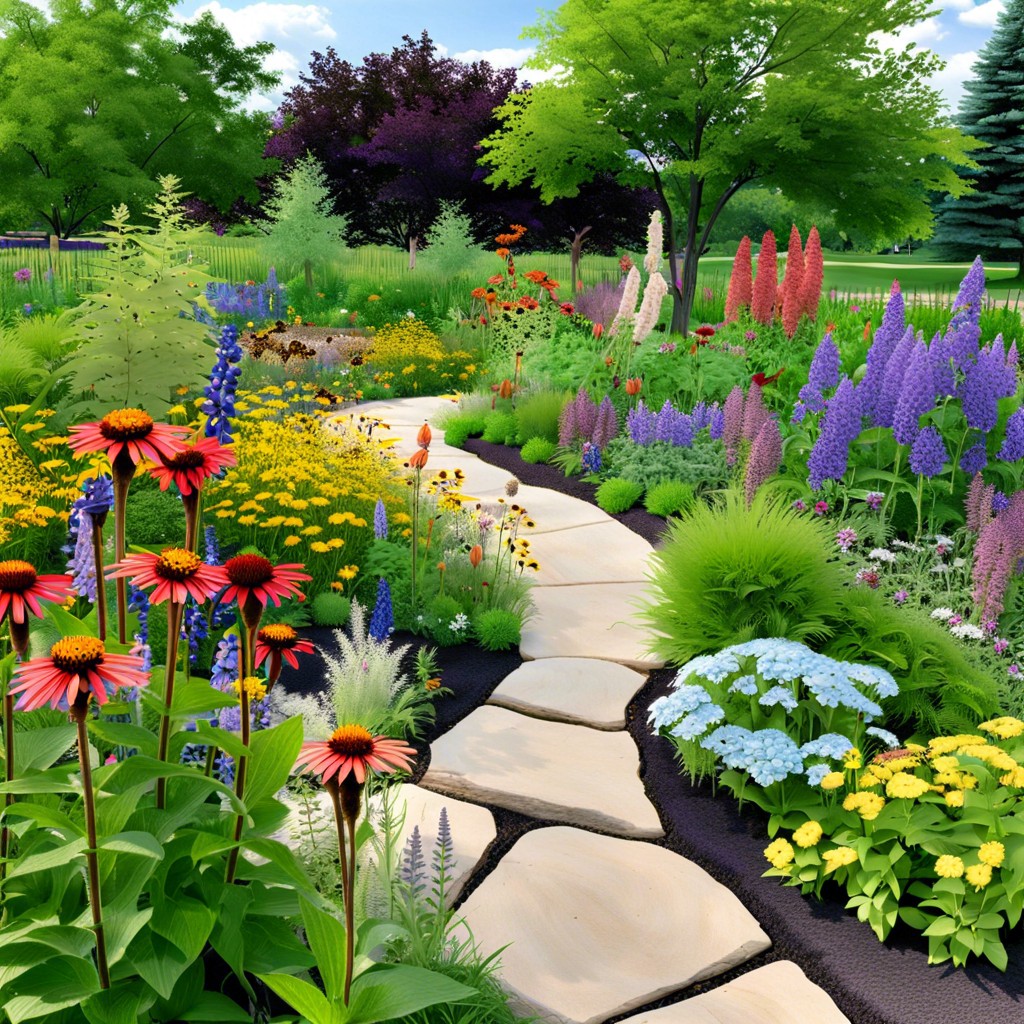 plant a perennial pollinator garden