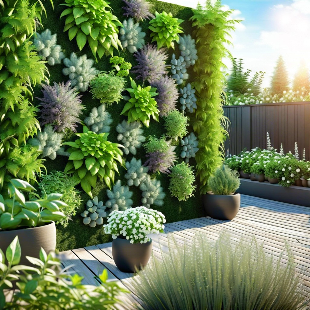 plant a vertical herb wall