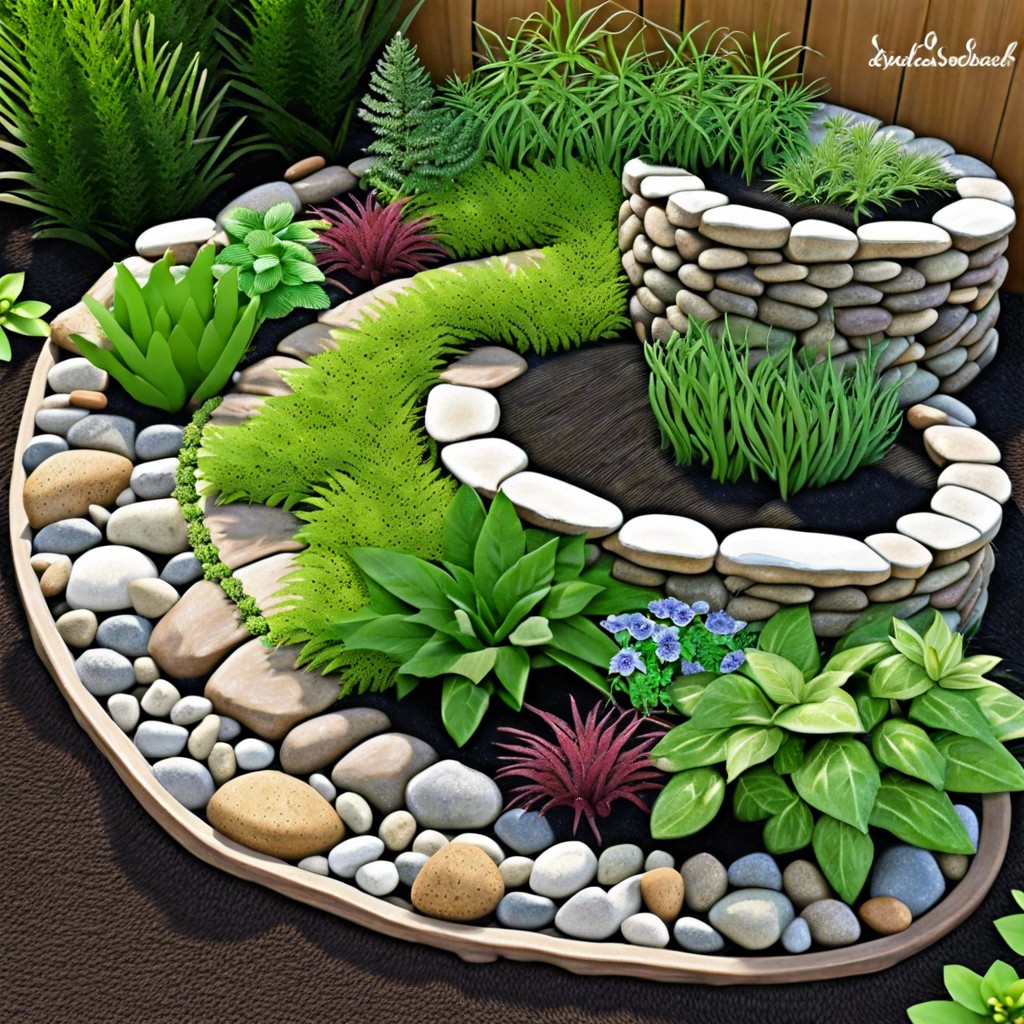 rock solid herb spiral garden