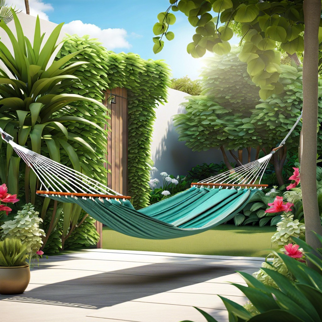 set up a hammock grove for breezy naps