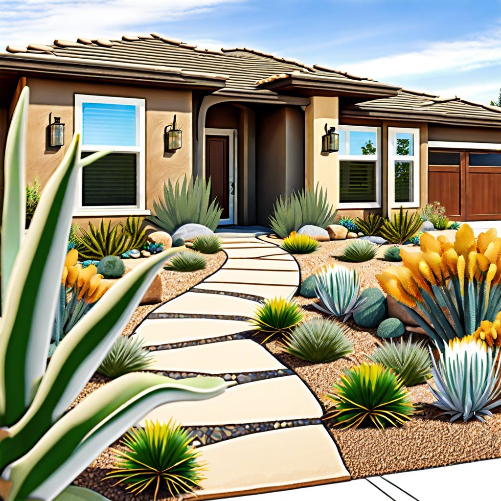 sustainable xeriscaping drought tolerant plantings