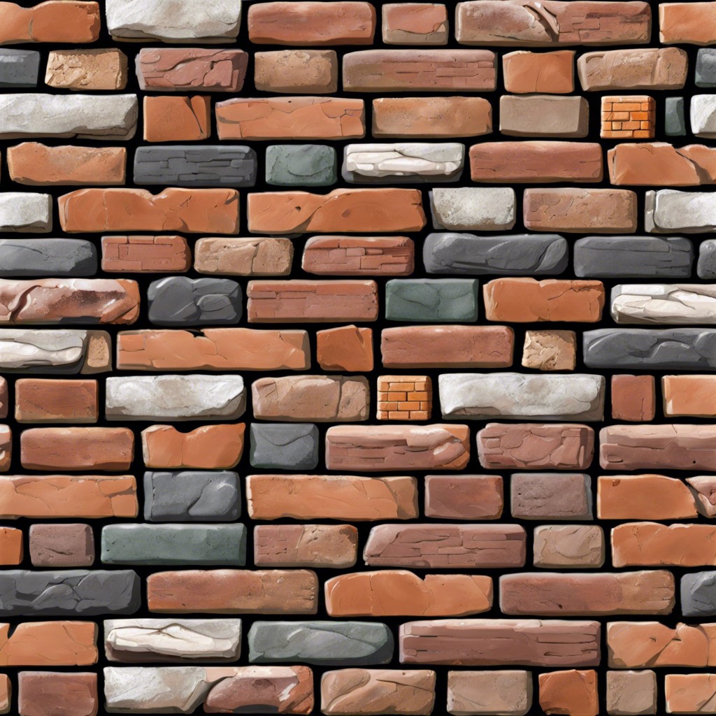 types of landscaping bricks