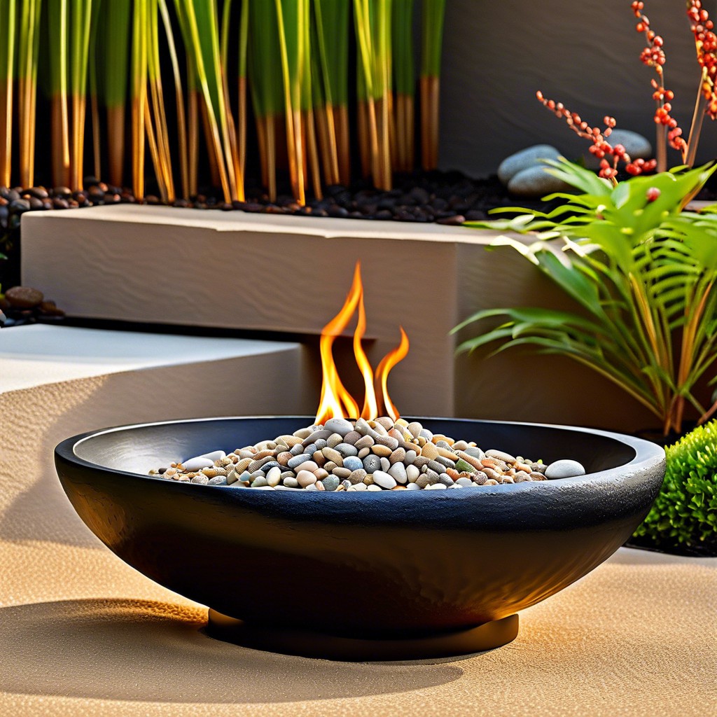 zen garden fire bowl