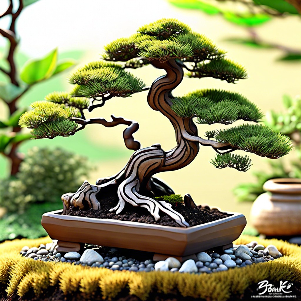 bonsai mulch mini landscapes