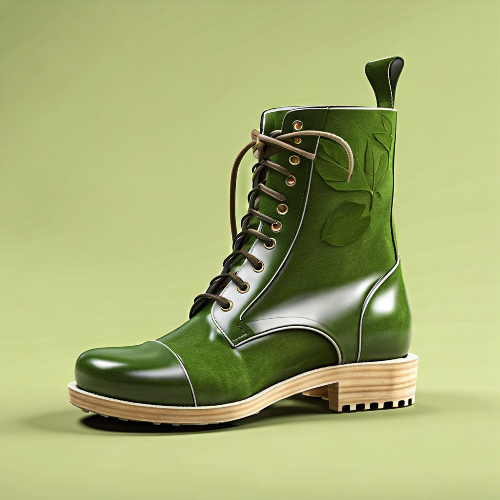 eco friendly boots made from recycled materials