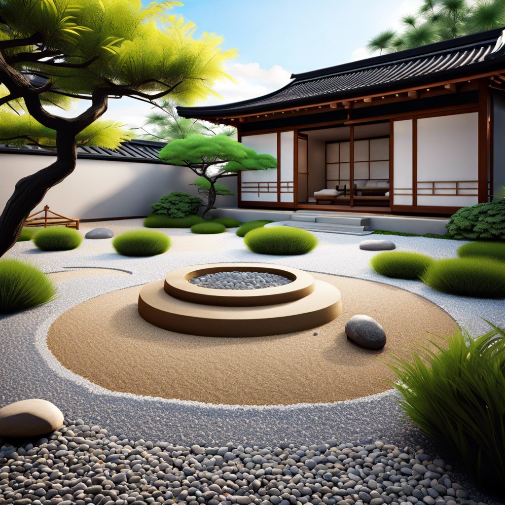 gravel zen gardens