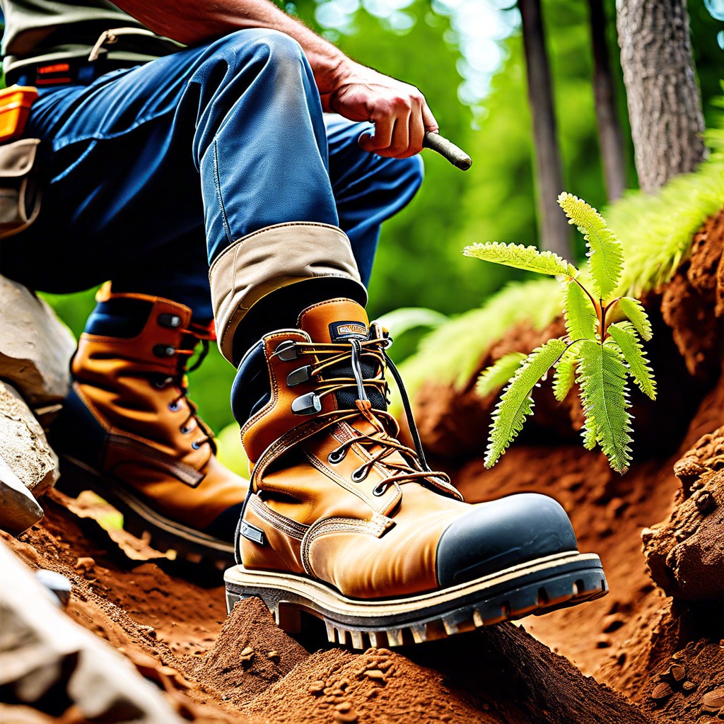 importance of durable boots in landscaping