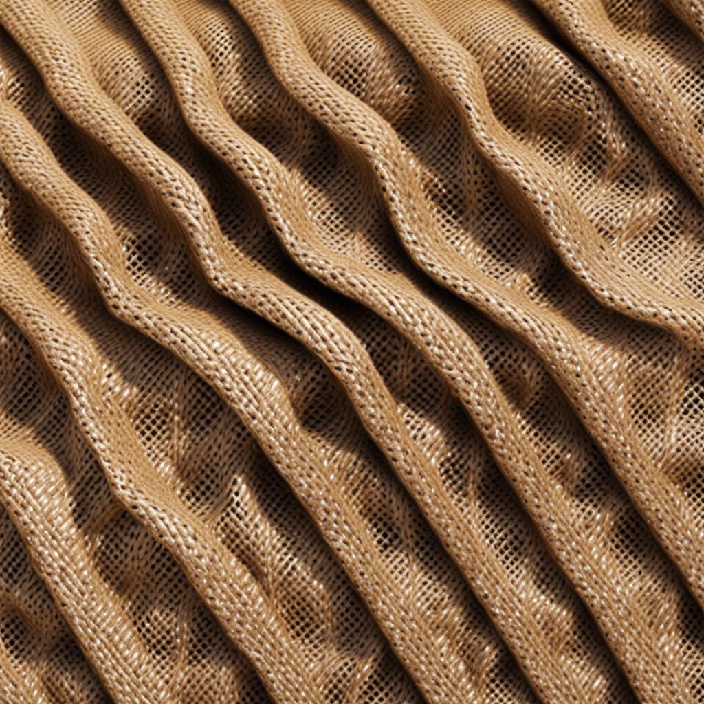 permeable woven burlap fabric