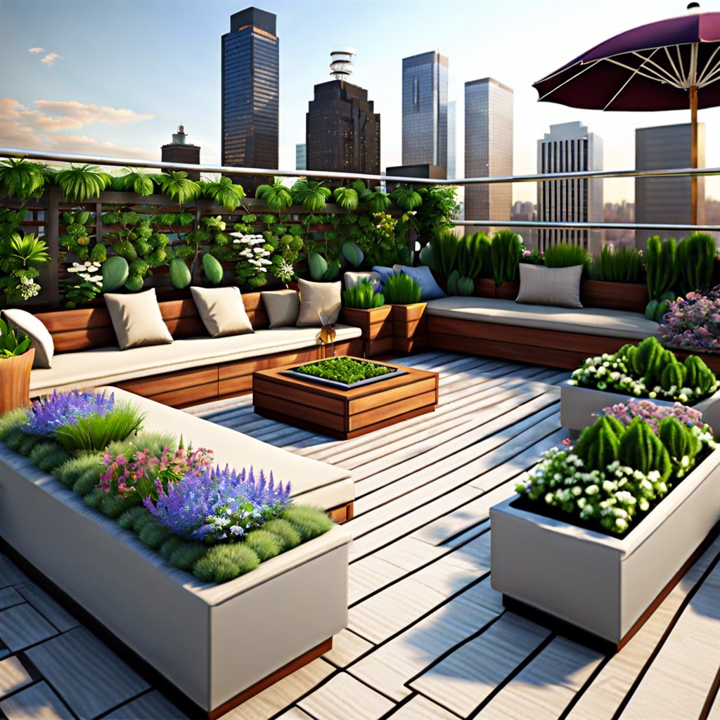 rooftop garden designer