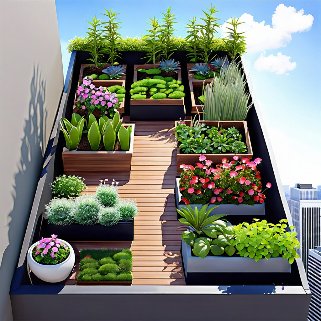 rooftop garden installations