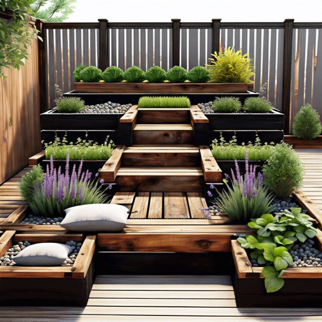 terrace garden tiers