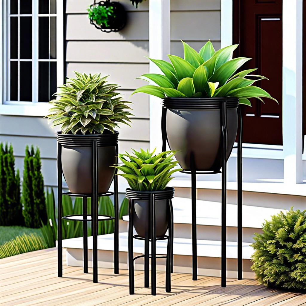 tiered plant stands