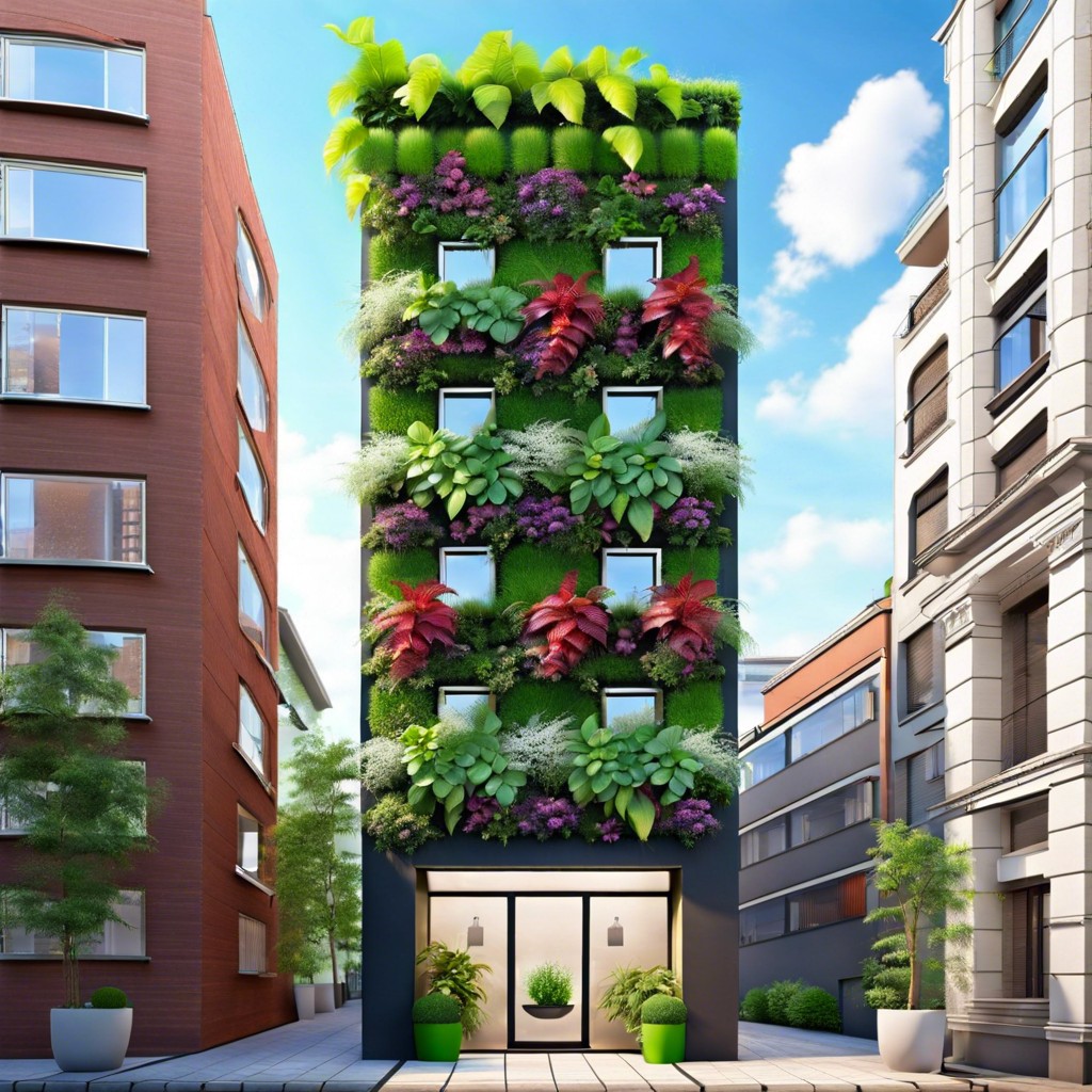 vertical gardens for compact urban spaces