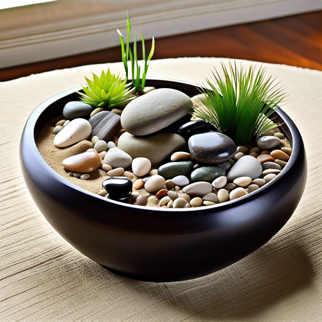 zen garden centerpiece
