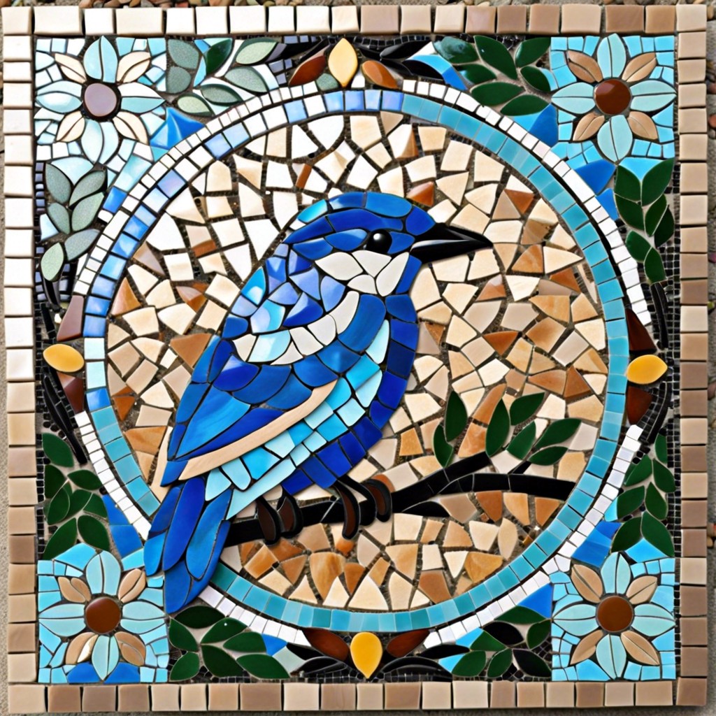 decorative mosaic inlays