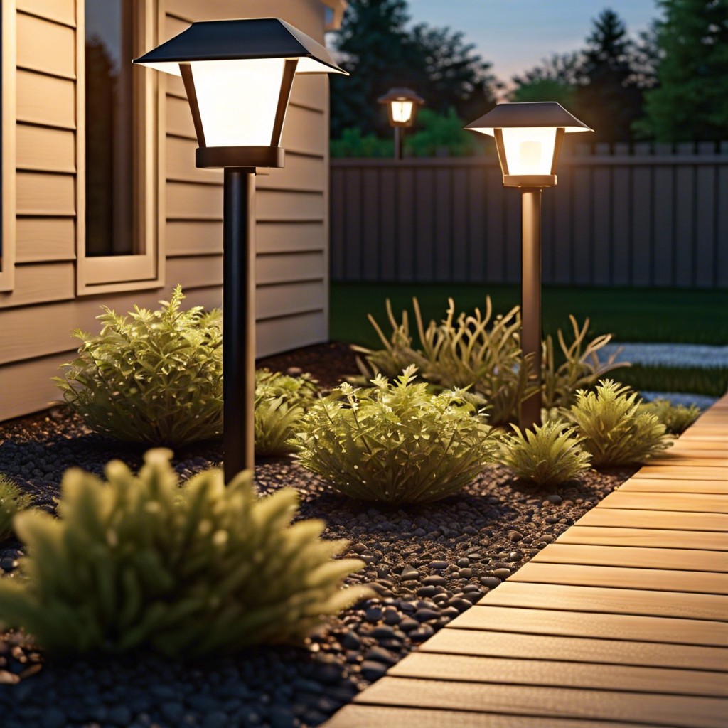 install outdoor lighting fixtures