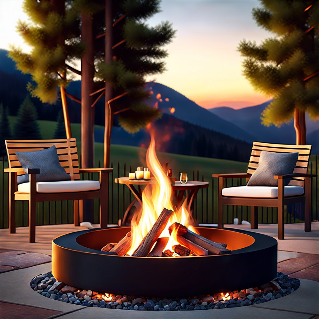 outdoor fire pits